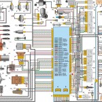 Схема электрооборудования ВАЗ-21083 (с низкой панелью приборов)